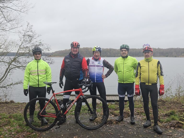 Une pause bien méritée à la mare à Goriaux